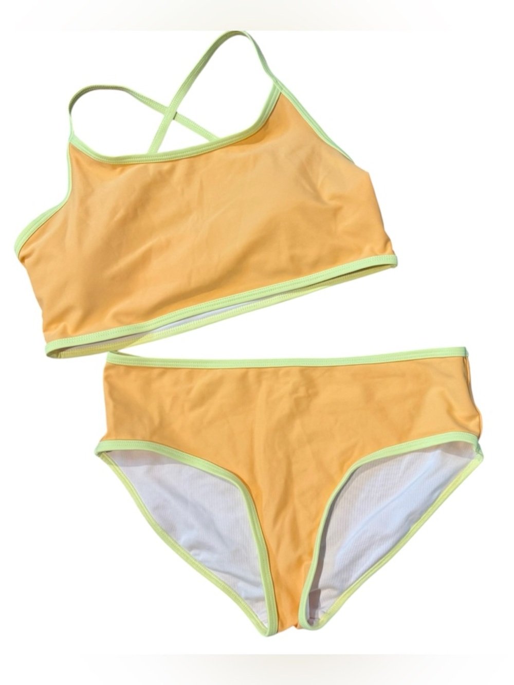 Old Navy Colorblock Two Piece Swimsuit Size XL